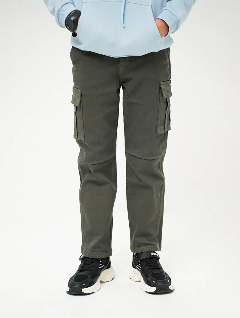 Pantalon cargo garçon